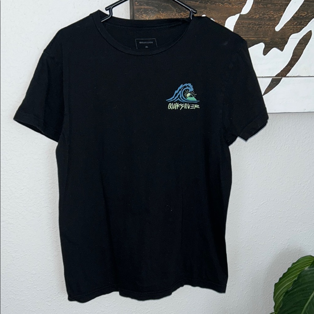 Quiksilver Black Short Sleeve Tee